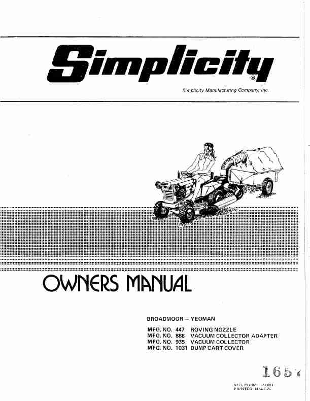 Snapper Lawn Mower 1031-page_pdf